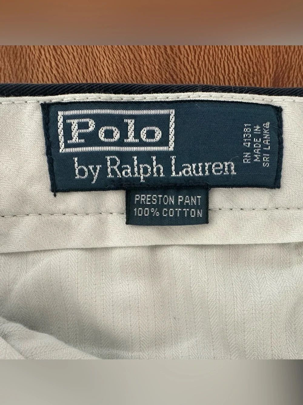 Polo Ralph Lauren Preston Pants Navy Chino | Size: 30x32 Men's